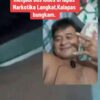 Napi Rico Barus bebas menggunakan handphone dan menjadi bos lodes di lapas Narkotika Langkat,Kalapas bungkam
